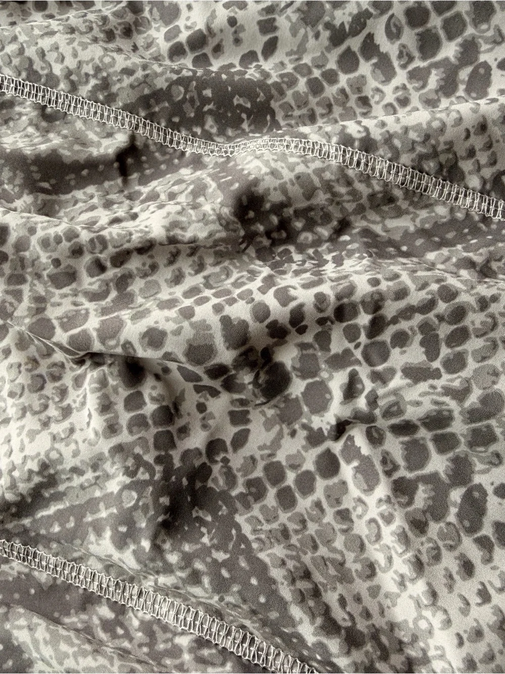 Balance Athletica Grey Snake-Print Athletic Shorts